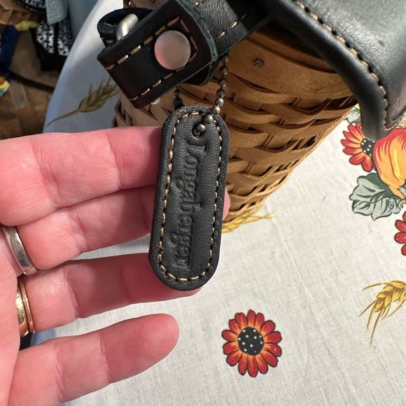 Vintage Longaberger Hostess Only Purse Shoulder Bag Basket 2004 - Picture 5 of 9